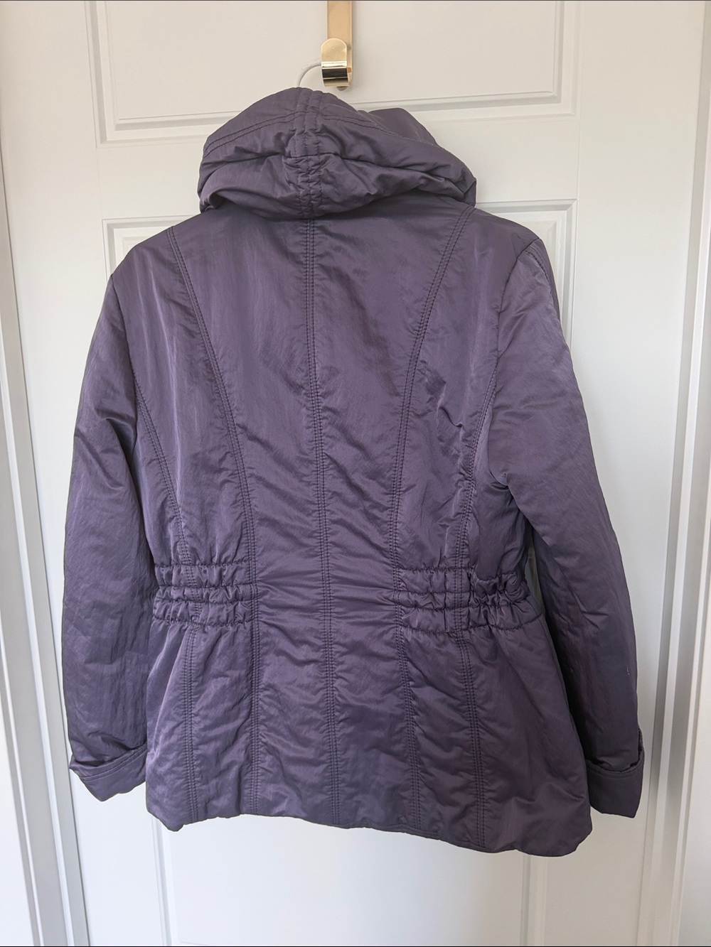 Gerry Weber Quilted tailored Puffer Jacket in Dusty Lavender - Picture 6 of 6